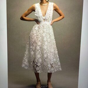 BLDN Anthropologie Applique Dress, NWT, Never Worn
